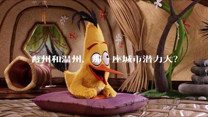 台州和温州，那一座城市潜力大？