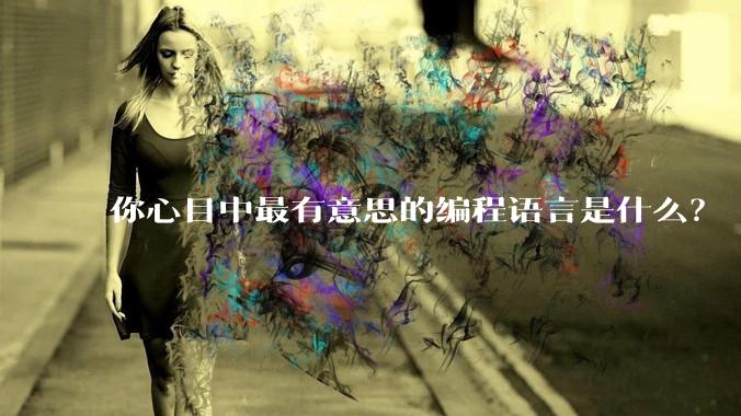 你心目中最有意思的编程语言是什么？