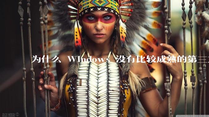 为什么 Windows 没有比较成熟的第三方桌面环境（explorer.exe）？