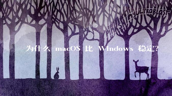 为什么 macOS 比 Windows 稳定？